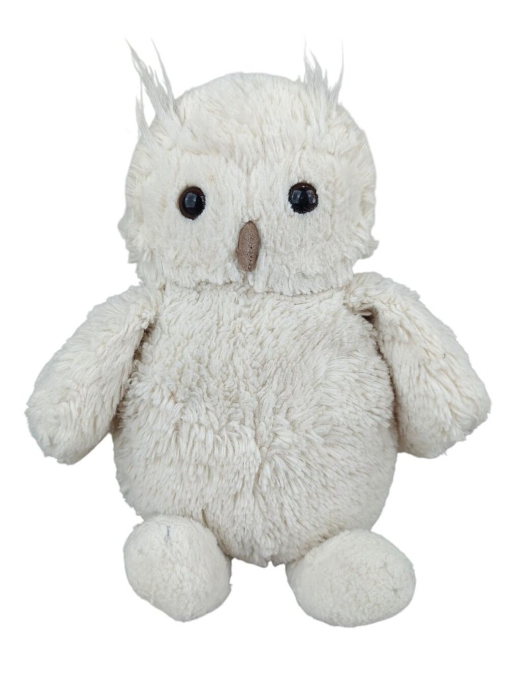 Jellycat London Woodland Babe Owl Plush Stuffed Animal White Soft Toy Medium